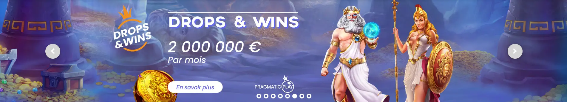 Drop and Wins REVOLUTION CASINO