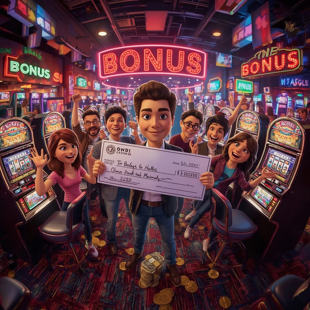 bonus dans les mains de l'homme au casino REVOLUTION CASINO